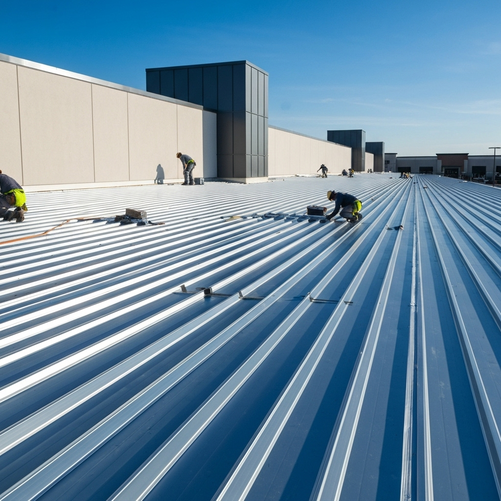 Commercial Metal Roofing - Longwood Business